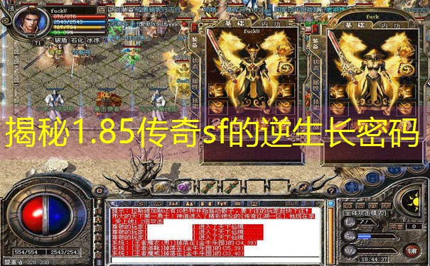 揭秘1.85传奇sf的逆生长密码